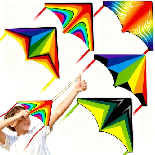 Foam Rockets with Finger Launcher for Kids Ages 3+, Indoor Outdoor Garden Party Toys, Safe Lightweight Flying Toys Gift for Toddlers Boys Girls