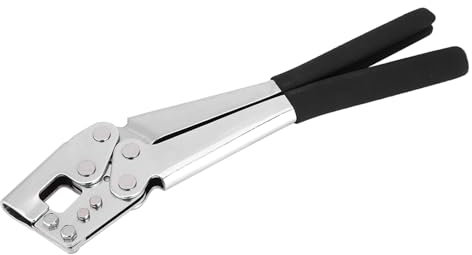 Fictory Fictory - Pinzas de crimpado para quilla de 0,5 ~ 0,8 mm, alicates de acero para paneles de yeso, herramienta de trabajo de fijación