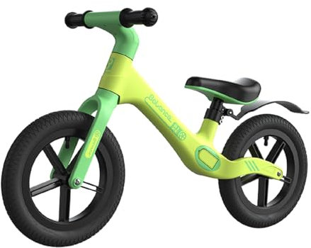 UUE Laufrad ab 2 Jahre bis zu 30 kg, 12 Zoll Räder Balance Bike, Licht Lauflernrad, Lenkrad und Sattel höhenverstellbar Kinderfahrrad, 2-6 Jahre Geschenk Fahrrad Jungs und Mädchen