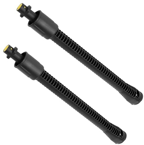 YUET Lot de 2 Prolongateur de Lance 0,4 m pour Karcher K2-K7 | Rallonges de Lance de Pulvérisation pour K2 K3 K4 K5 K6 K7 Nettoyeur Haute Pression Extension Accessoire