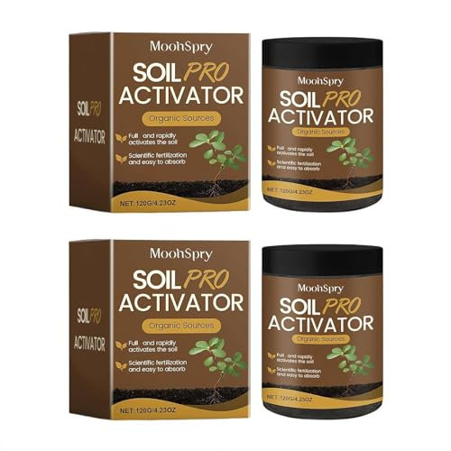 Soil Activator, Professional Bone Meal Fertilizer, Organic Soil Activator & Plant Fertilizer for Raised Garden Beds, Water Soluble Garden Booster, Natural Root Growth Enhancer, Promote Plant Rooting