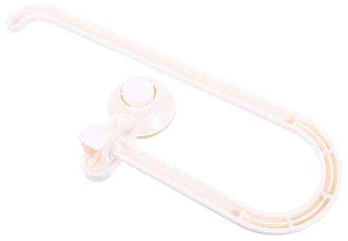 SOPOTUTU Porte-Serviette à Ventouse pour Salle De Bain Porte-Papier Toilette Mural sans Perçage Étagère De Rangement