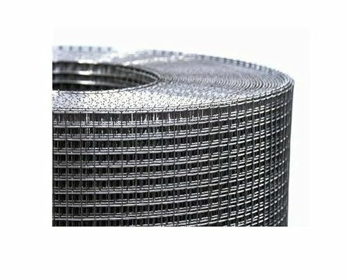 Drahtgitter aus Edelstahl Gitter trittfest Maschendraht feinmaschig Laubschutz Lichtschachtabdeckung Hasendraht (9x9mm Maschenweite)