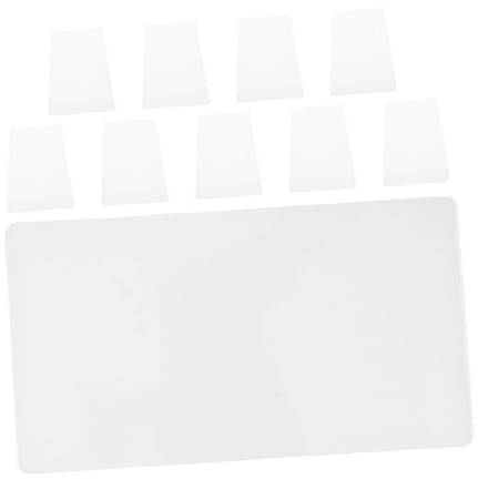 GLEAVI 10stücke Teiliges Pvc Transparentes Stabile Schablonen Matte Für Junge Mädchen Stift Graffiti Kreatives Zeichnen Und Basteln