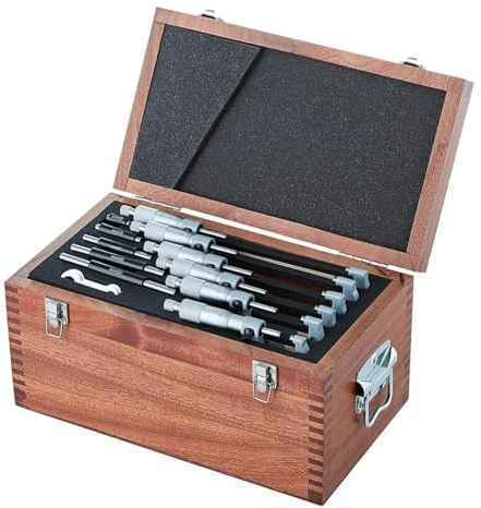 Bügelmessschrauben Satz analog von 0-100 4 Stück Ablesung 0,01 mm