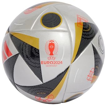 adidas Fussballliebe Finale Euro 2024 Mini Ball IX4048, Unisex Footballs, Silver, 1 EU