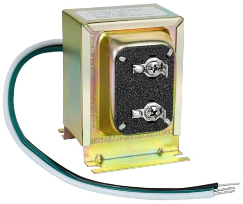 24V AC 40VA Transformer for Wired Doorbells & Thermostats - Hardwired Power Supply Compatible with Ring Video Doorbell Pro/2/3/4, Nest, Ecobee, Honeywell - Easy Install with 40VA Output