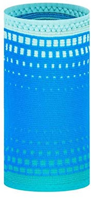 EUTYRG Trainings- und Fitnessarmbänder, erweiterte Handgelenkstütze, atmungsaktives, gestricktes Druckverstärker-Armband, Passform (blau)