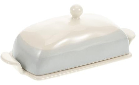 Cabilock Plateau à Beurre Céramique Avec Couvercle Récipient Pour Beurre Et Fromage Maison Boîtier Pour Restaurant Et Cuisine Design Élégant Et Pratique Avec Couvercle Pour Conservation Fra