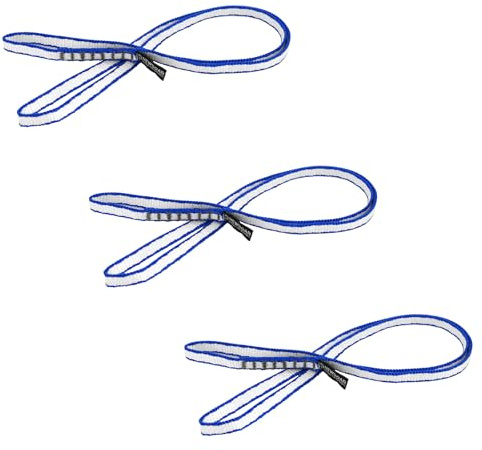 NewDoar Kletterschlinge 10mm Dyneema Schlingen Läufer 22 kN 4950lb Kletter Utility Seil Felsklettern, Erstellen von Ankersystemen, Abseilausrüstung, perfekt für Baumarbeiten