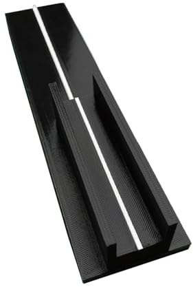 F Fityle Billard-Schlagtrainer, Pool-Queue-Zielhilfe, Zubehör, Queue, gerade, fest, Snooker-Trainingshilfe, Ausrüstung für Enthusiasten, Schwarz