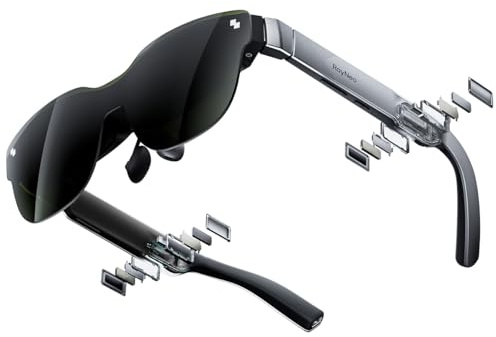 [2025 New] RayNeo Air 3s XR Glasses - AR Glasses 201 120Hz FHD HueView Eye-Care Video Display, Smart Gaming Glasses for iPhone 16,15/Android/Mac/Switch/PS5/SteamDeck