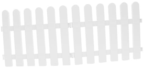 SUPVOX 2pièces Bordure De Jardin Extérieure Plastique Clôture Décorative pour Pelouse Massif De Fleurs Allée Chemin Délimiter Jardin Ou Cour