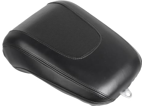 XMMT Motorcycle PU Leather Rear Passenger Seat Pillion Cushion Pad Fit For Harley Fat Boy FLFB 2018-2023 Fat Boy 114 FLFBS 2018-UP
