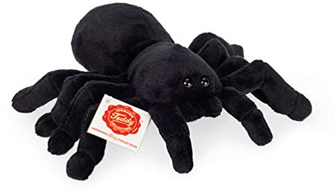 Teddy Hermann 92656 Spinne 15 cm, Kuscheltier mit idealem Recyclinganteil (Füllmaterial)