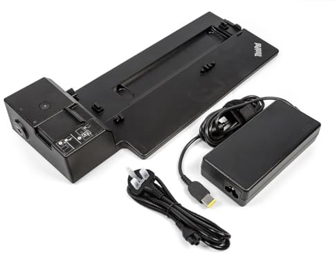 Lenovo 40AJ ThinkPad Ultra Docking Station with 135W Power Supply - No Keys/Lock 40AJ0135UK (Renewed)