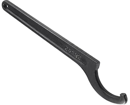 QUARKZMAN L 168mm Chiave Chiave pinze Mandrino x 1pz C Gancio per 38-42mm Rotondo Dado, [Nero]