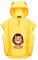 LAYNENBURG Premium poncho de baño niños con capucha - 100% algodón - OEKO TEX - bebé niños niñas toalla poncho - 1-3 años/León