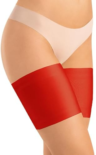 OVISSA Cuisses Bandes Anti-frottements souples Prévient les frottements grâce à une Doublure Satin Bandes Amincissantes Invisibles Bande Anti Friction TS500