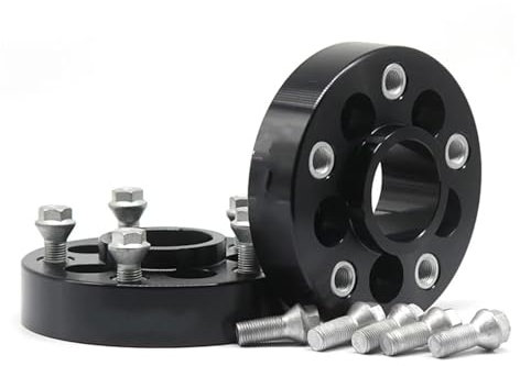 Nabenabstandshalter Für VW T5 T6 Spurverbreiterung Adapter 2 Stück 25/30/35mm PCD 5x120 CB 65 oder 72,56mm M14xP1.5 Wheel Spacers(2PCS 25mm 65.1mm)