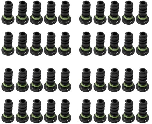 ISTOVO Motor ÖL Wanne Ablass Schraube Kunststoff für C63 S550 S550E A0029902017 0029902017 (GrüNe Schürze) 40 STÜCK
