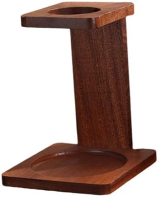 DimyFew Kaffeefilter-Tablett-Regal, Kaffeestation, Kaffeetabletthalter aus Holz für Zuhause, Style B