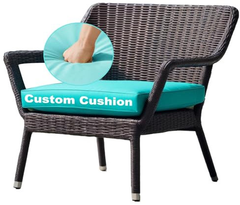 EXZFW Bankauflage Nach Maß Outdoor Wasserdicht, Benutzerdefinierte Bankkissen, Sitzkissen für BankBankkissen Outdoor Waschbar, Sitzpolster Bankauflage rutschfeste, Bankpolster Indoor,12CM