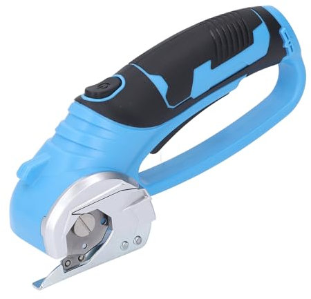Forbici Elettriche a Batteria, Forbici Elettriche per Taglierino per Cartone con Autoaffilatura, Forbici Elettriche per Taglierina in Tessuto Plastico, Lavorazione della Pelle