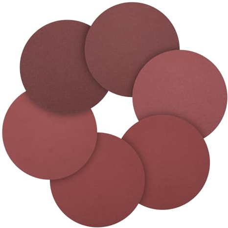 CoCud 30Pcs 200mm Sanding Disc 80-400Grit Round Sanding Paper | 80/100/120/180/240/400 Grit Hook and Loop Sandpaper for Random Orbital Sander Automotive Car