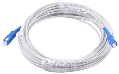 JPVLCNDJ Cavo di prolunga in fibra ottica UPC SC-SC Cavo patch interno simplex monomodale monocore da 10 M/20 M/30 M/50 M/80 M/100 M(20M)