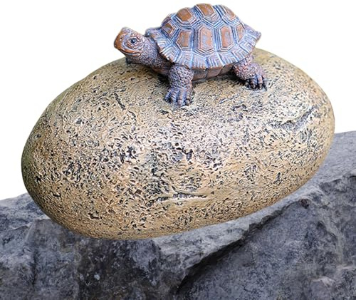 Hidden Key Holder - Realistic Fake Stone, Safe for , Outdoor Hidden Storage | Durable Resin Key Hider for Garden, Lawn, Patio, Travelers and D Container