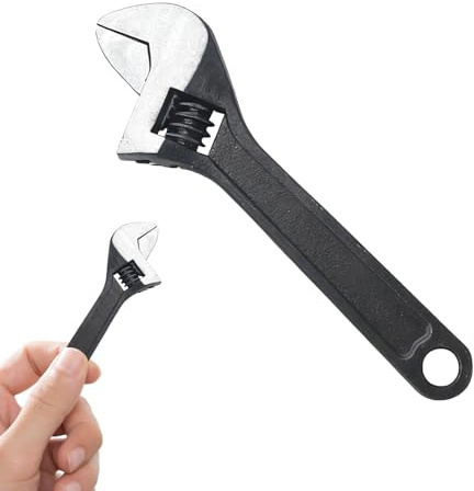 Othrion Small Adjustable Spanner,4 Inch Mini Adjustable Spanner,Multifunction Hand Wrench Tools,Versatile Hand Tool for Industrial and Automotive Maintenance,Lightweight and Durable