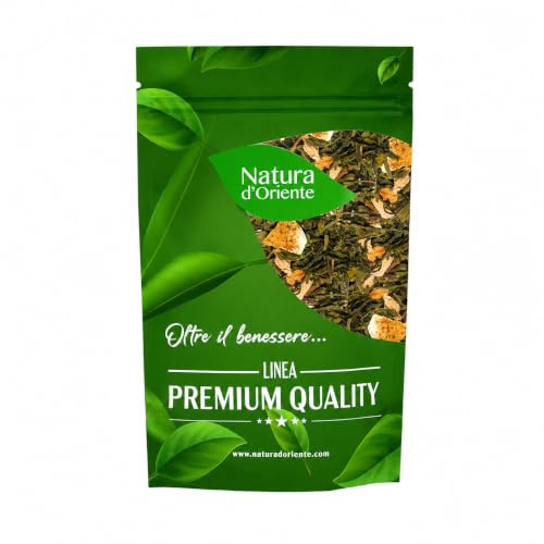 NATURA D'ORIENTE Tè Verde Goji e Mandarino 100g China Sencha