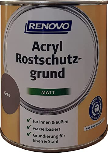 Acryl Rostschutzgrund 750 ml Grau Renovo