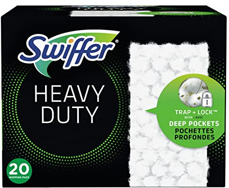 Swiffer Sweeper Heavy Duty Dry Unscented Sweeping Cloths – 20 Count (Use with Swiffer Sweeper and Swiffer Sweep+Vac)
