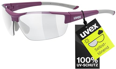 Uvex sportstyle 612 VL - Sportbrille für Damen und Herren - mit selbsttönendem Visier - druckfreier Sitz & perfekter Halt
