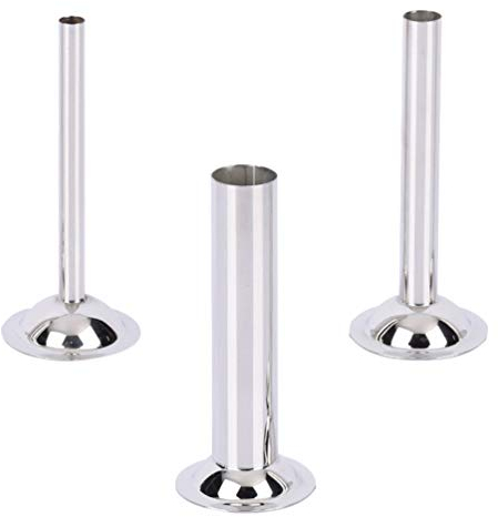 DOITOOL Sausage Filling Funnel: 3PCS Stainless Steel Sausage Stuffer Filling Tubes Sausage Nozzles Sausage Funnel Sausage Filling Tool for Meat Food (3 Sizes)