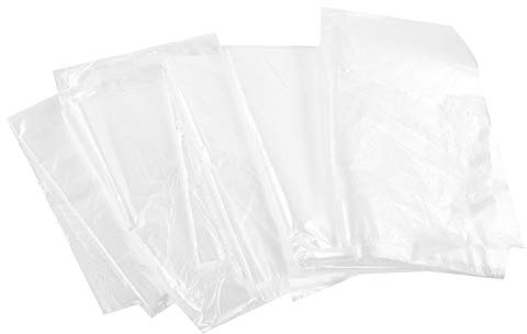 FILFEEL Einweg-Salon-Umhang 50 Stück Wasserdichte Haarfärbeschürze Transparentes Haarschneide-Umhang Barber Friseurumhang für Kinder und Erwachsene 106 X 80 Cm