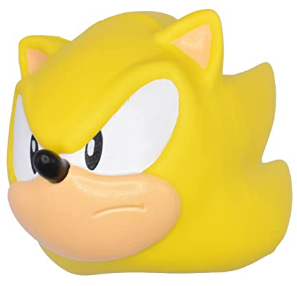 Just Toys LLC Sonic The Hedgehog Mega SquishMe - Super Sonic