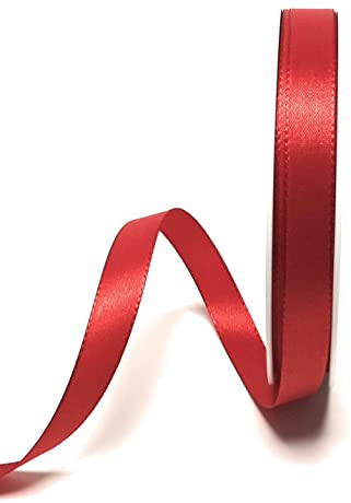 s.dekoda Taftband 50m x 15mm Rot Schleifenband Dekoband Taft Geschenkband