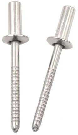 30/50 Stück wasserdichte Blindnieten aus Edelstahl mit geschlossenem Ende, Dichtungsnieten, 3 mm, 3,2 mm, 4 mm, 4,8 mm, 5 mm, 6 mm, 6,4 mm (Color : 30pcs, Size : 3.2x7mm)