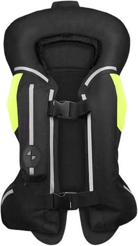 BLUEZY Racing Airbag Weste, Motorrad Airbag Weste, Radfahren Warnweste Airbag Weste, Radfahren Warnweste Airbag Weste Fahrrad Airbag Für Motorräder, Reiten, Skifahren B,L