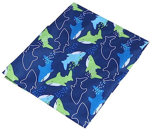 WOONEKY 1stück Wasserdichter Friseurumhang Aus Polyester Pongee Für Junge Mädchen Mit Einstellbarem Design Stylischem Wal-muster Und Antistatischer Oberfläche Für Haarschnitte Im