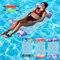KBIBCK 3 Pack Inflatable Pool Floats Hammock,Inflatable Pool Lounger,Pools Float Water Hammocks with Manual Air Pump,4-in-1 Water Hammock InflatableFloating Chair Bed Raft Recliner Float for Adult Kid