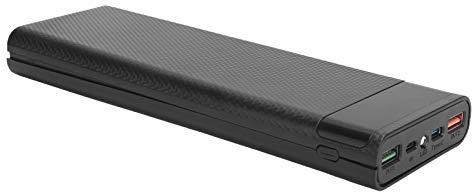 Scatola Power Bank Fai-da-te, 22,5 W 50000 MAh 10 Sezioni Scatola Mobile a Ricarica Rapida Batteria da 10 Pezzi Caricabatterie Portatile Tipo C con Torcia a LED, Shipped without Batteries