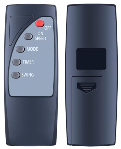 TCNOUMT Télécommande de rechange compatible avec ventilateur électrique Sohler/UR Choice sur pied sur pied/ventilateur électrique oscillant