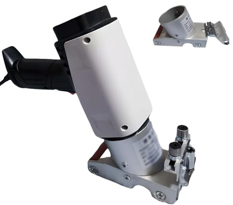 Encoladora de Cantos Portátil, 2000W, para Carpintería con Calibrador Plegable, Temperatura Ajustable de 50-600 ℃, 2 Velocidades de Viento, para Sellado de Cantos con Adhesivo Termofusible