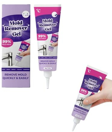 nuro clean Leistungsstarkes Haushaltsreinigungsgel - Schimmel, Kalk & Flecken entfernen, Geruch entfernen, für Fliesenfugen Bad & Küche