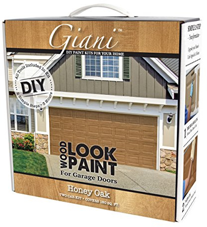 Wood Look Paint Kit for Garage Doors (Honey Oak)