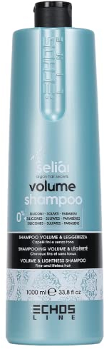 Echosline, Seliàr Volume Shampoo Volume Per Capelli Fini E Senza Tono, 1000 Millilitro